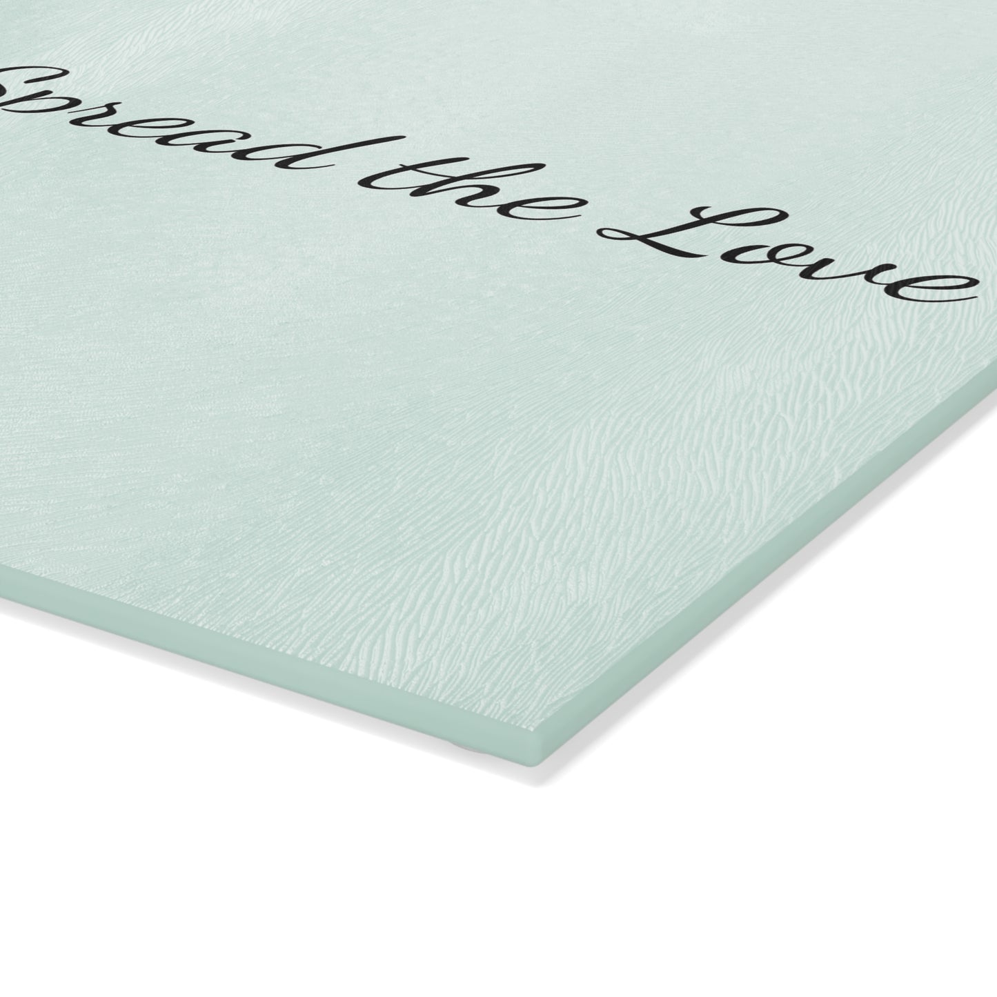 Glass Cutting Board - Feed the Soul, Spread the Love | Kitchen Decor, Housewarming Gift, Cooking Gift, Foodie Gift